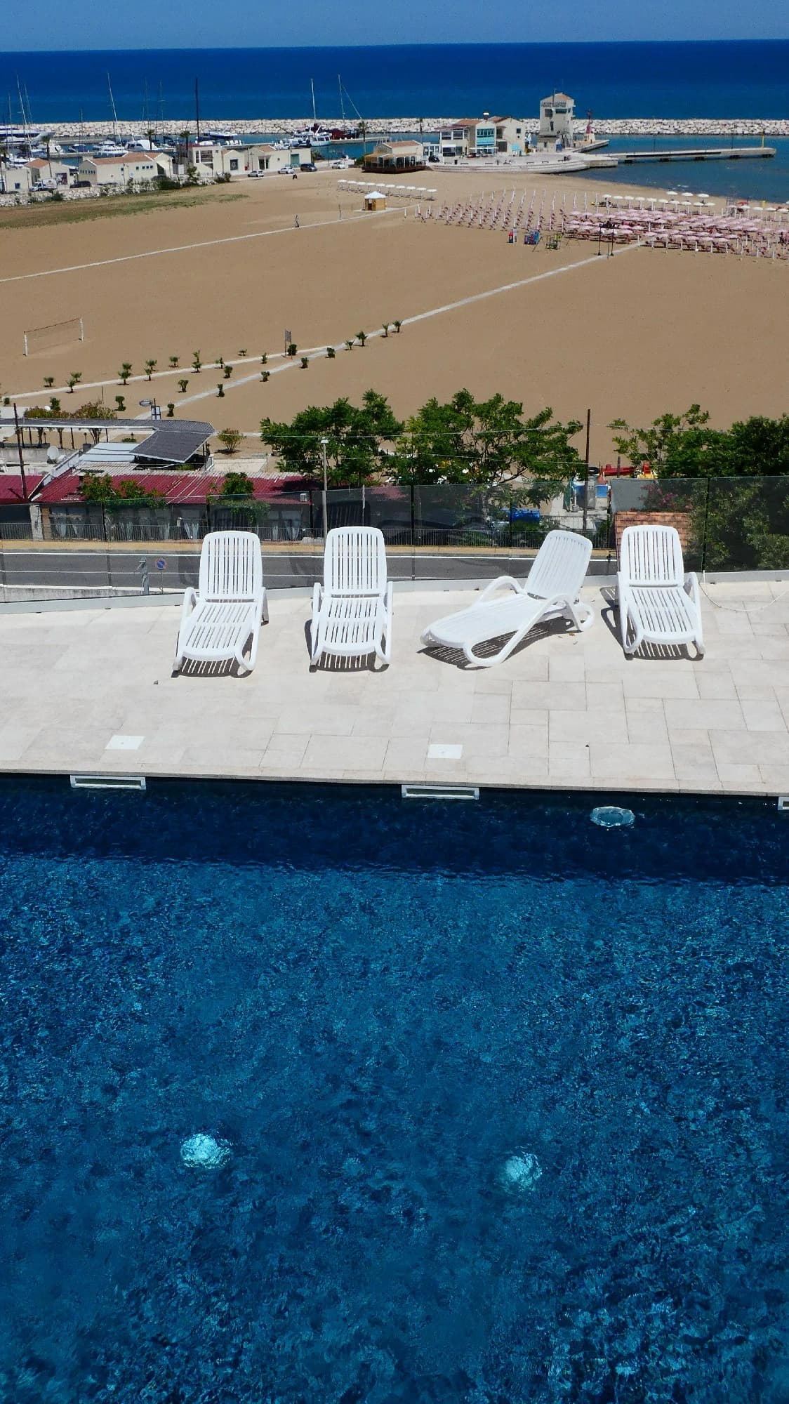 Piscina Vista Mare - Hotel Piccolo Paradiso